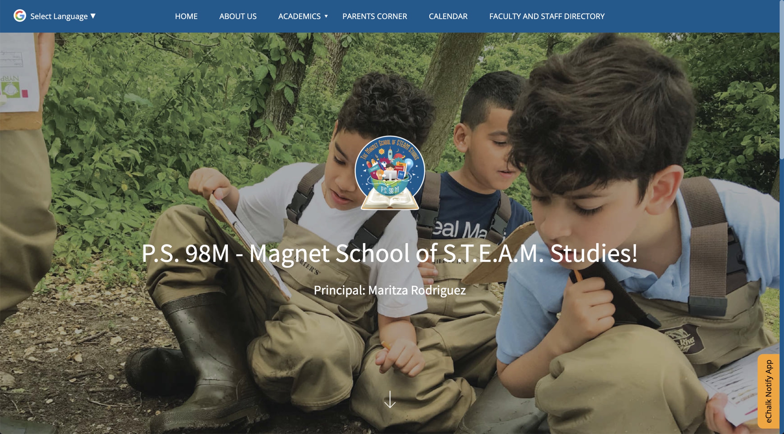 P.S. 98M Magnet School of STEAM Studies